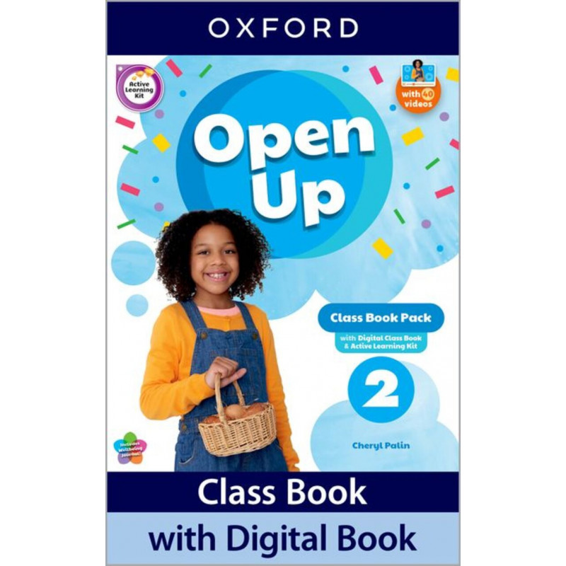 Inglés Class Book Open Up 2