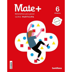 MATEMÁTICAS 6 + PARTICIPA CAST ED23