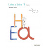 Cartilla de lectura: “Letra a letra 1”