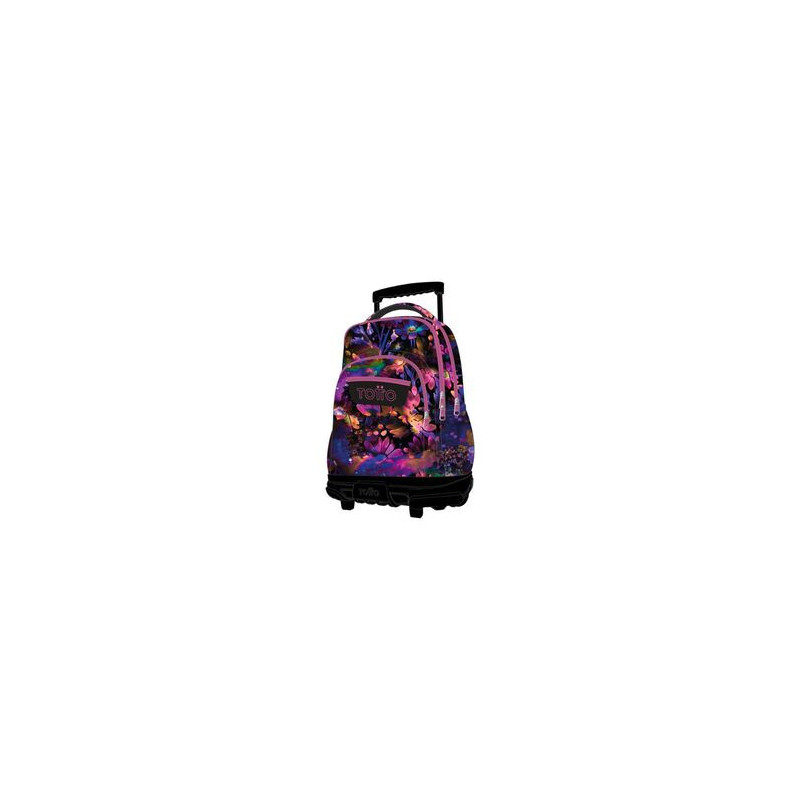Mochila de ruedas TOTTO 5Q5 flower galaxy