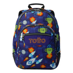 Mochila de espalda reforzada TOTTO 8FK space blue
