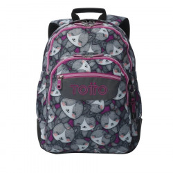 Mochila de espalda reforzada TOTTO 7YI gatos