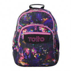 Mochila de espalda reforzada TOTTO 5Q5 flower galaxy