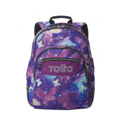 Mochila de espalda reforzada TOTTO 5Q6 glitter star butterfly