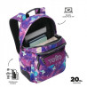 Mochila de espalda reforzada TOTTO 5Q6 glitter star butterfly