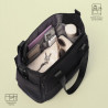 Bolso  maxi tote TOTTO Duffle Sahara negro