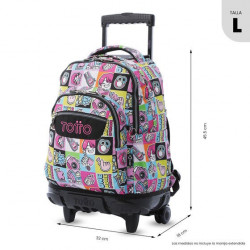 Mochila de ruedas TOTTO 1IN k-POP