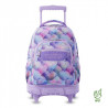 Mochila de ruedas TOTTO 4MM corazones pastel