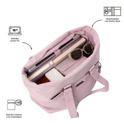 Bolso TOTTO Toscana L rosa